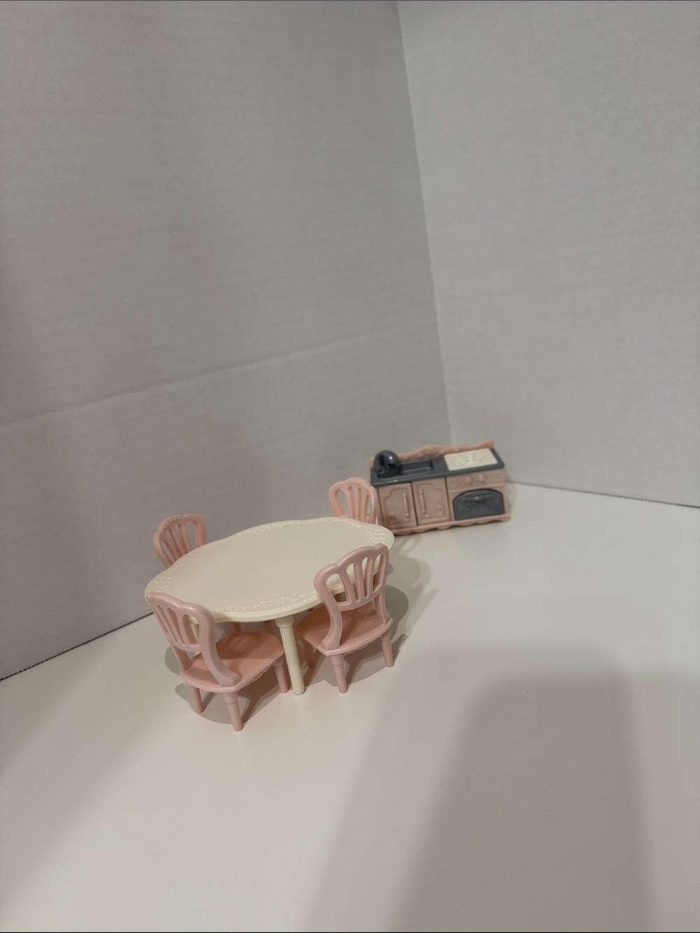 Calico critters furniture dining set lot of 6 piece